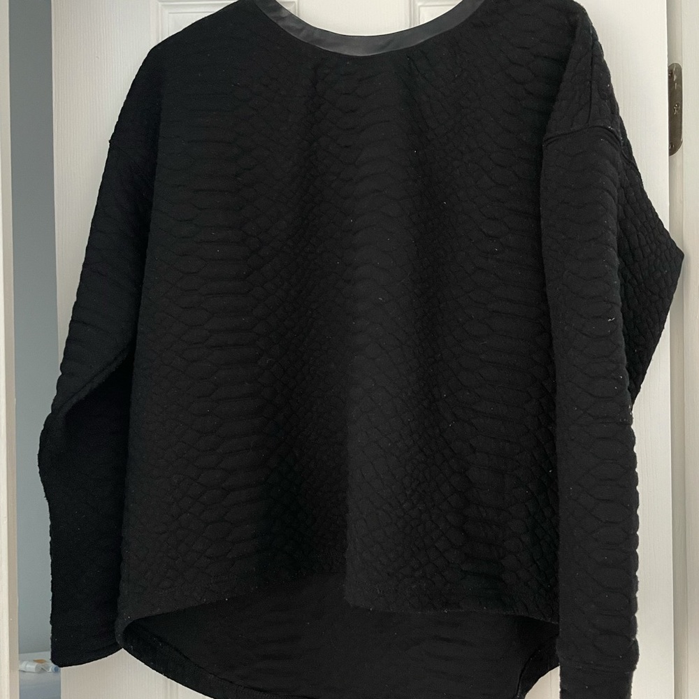 H&M Croc Embossed Sweater